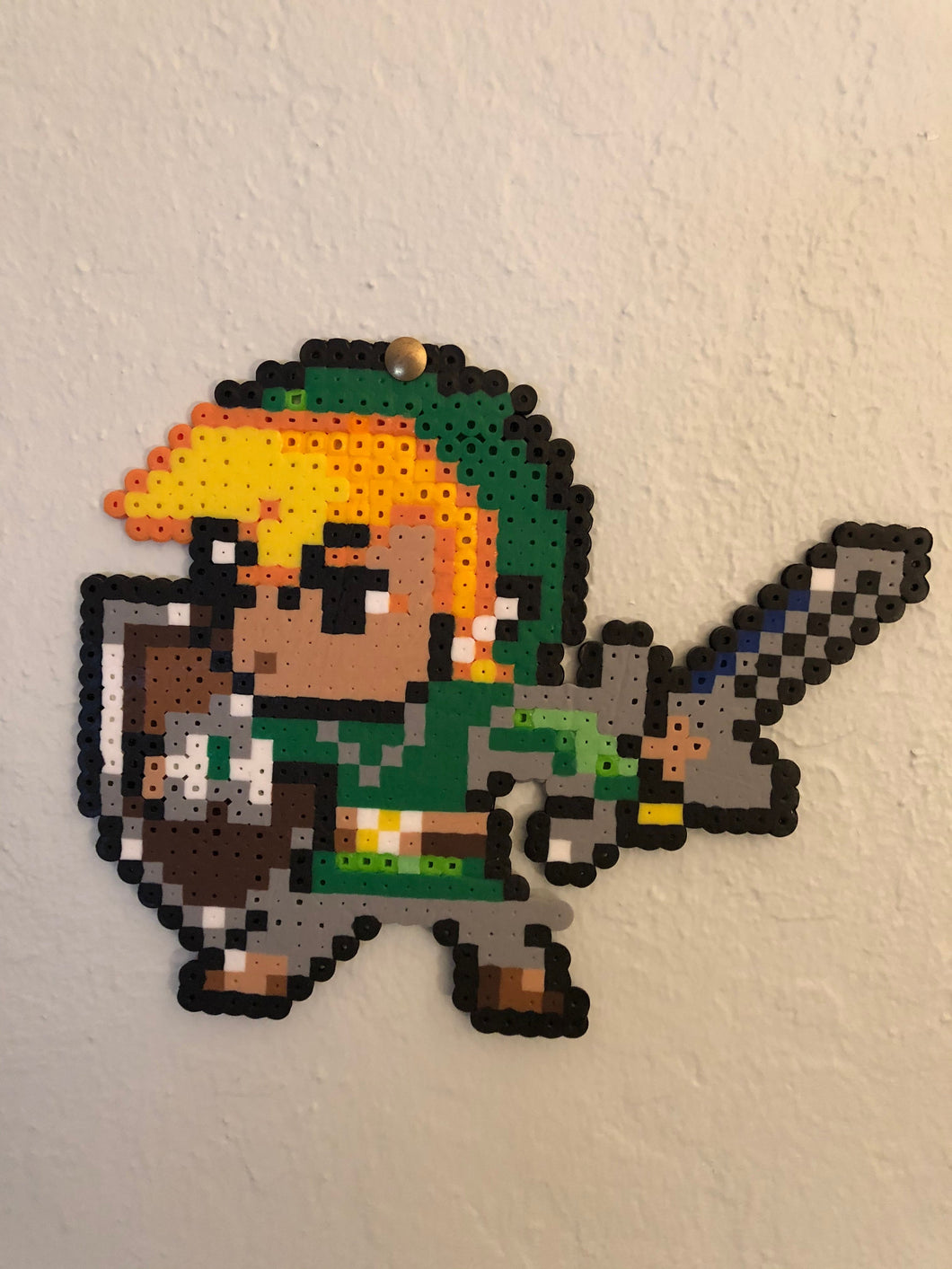 Zelda on a wall - out of stock - continuing selling